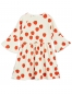 Preview: MINI RODINI Kleid Strawberries - offwhite